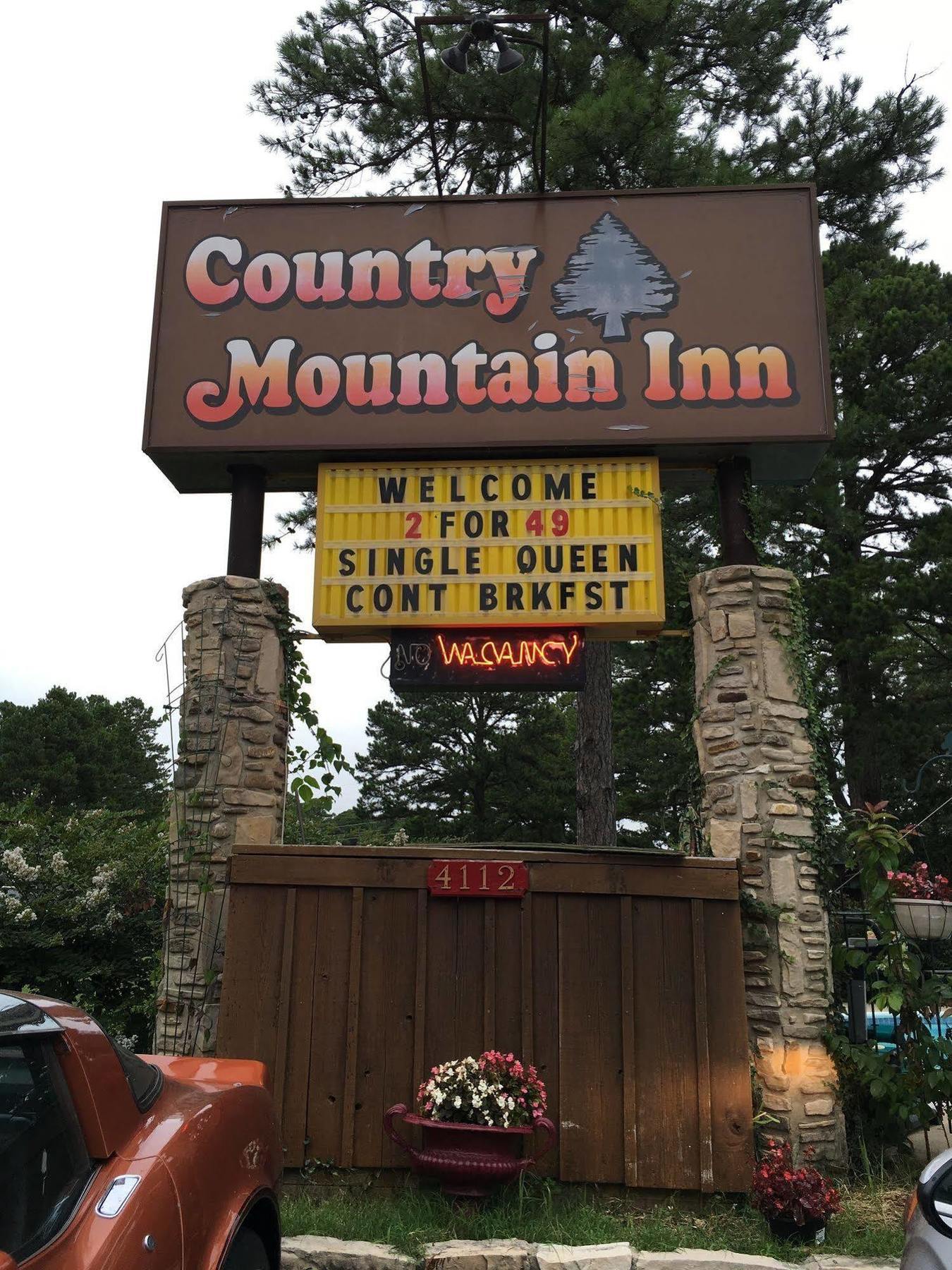 Country Mountain Inn Eureka Springs Zewnętrze zdjęcie